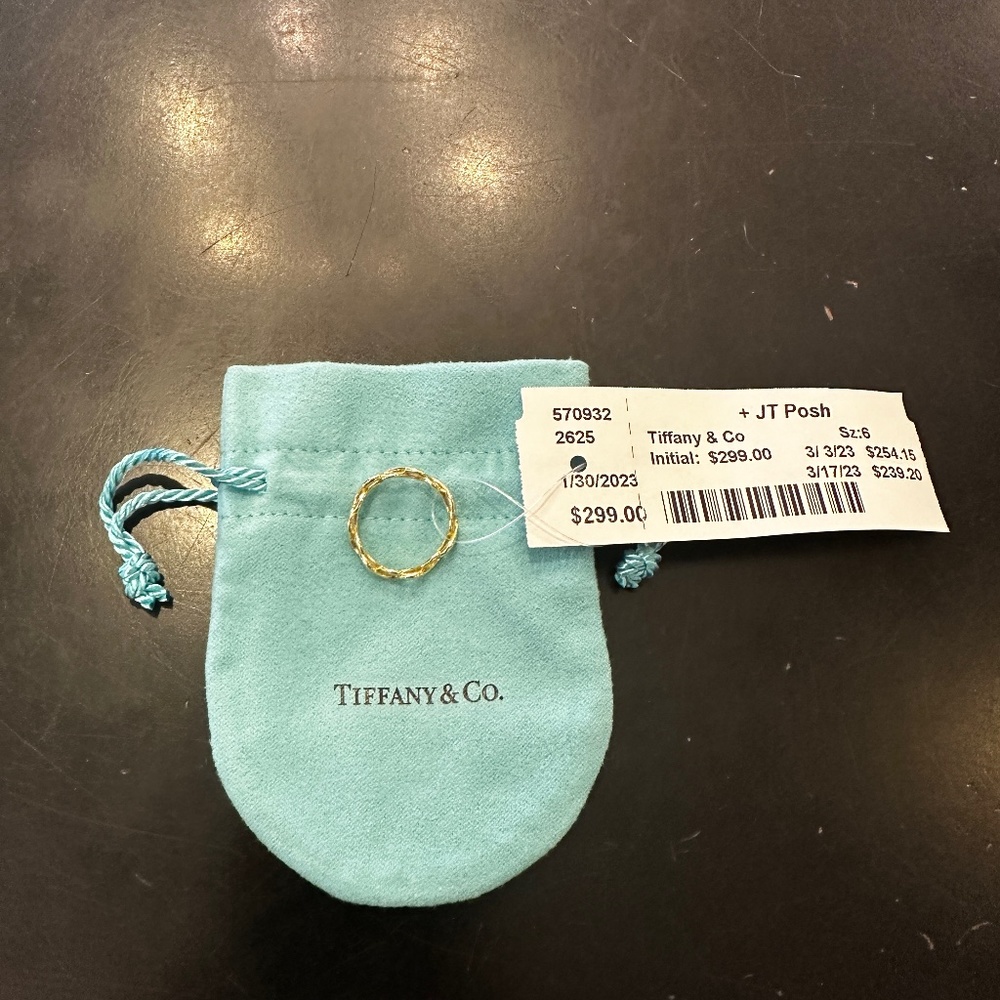 Tiffany Infinity Ring
